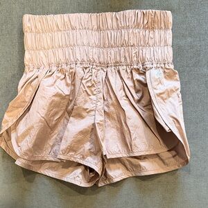 FP Movement by Free People High-Waisted Blush Shorts